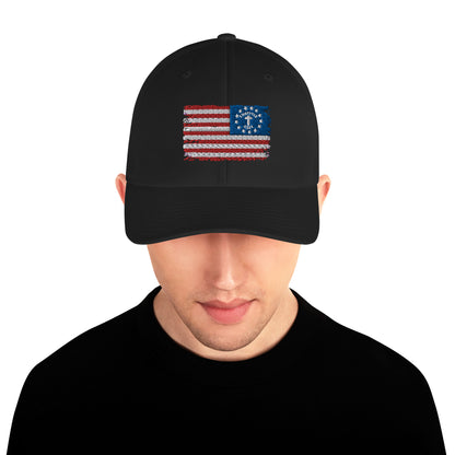 God & Country Structured Twill Cap