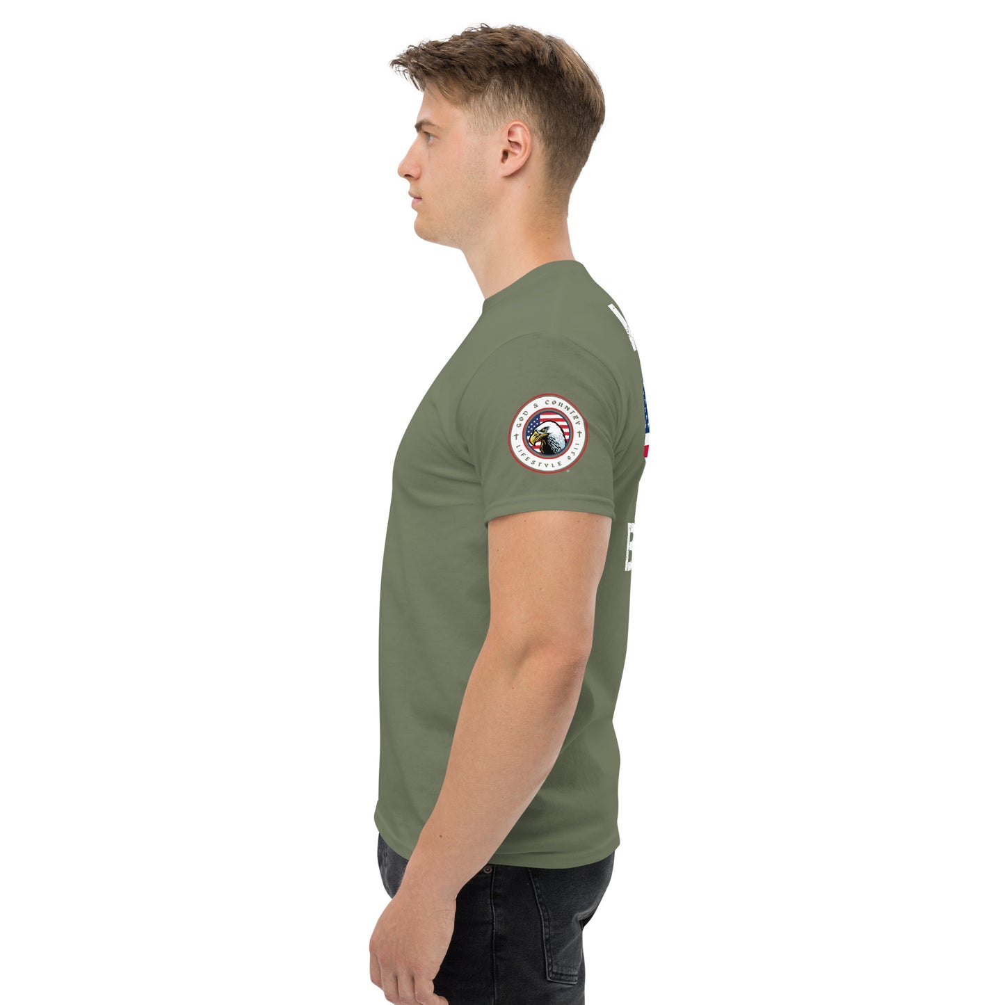 Land Of The Free Men's classic tee