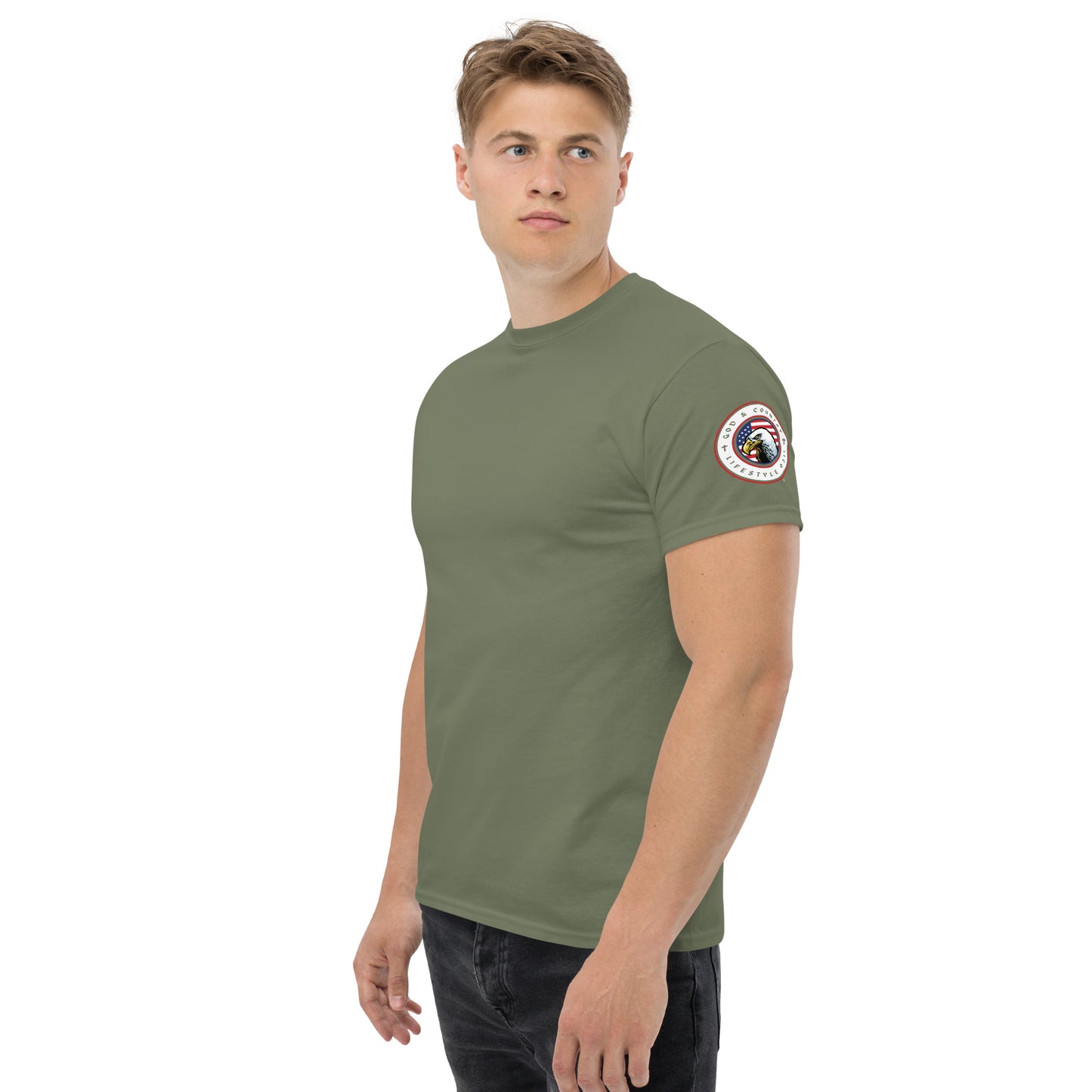 Land Of The Free Men's classic tee