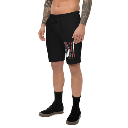 Faith over Fear Men's fleece shorts