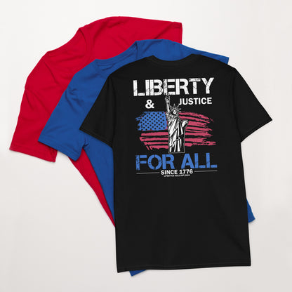 Liberty & Justice for All  Unisex t-shirt