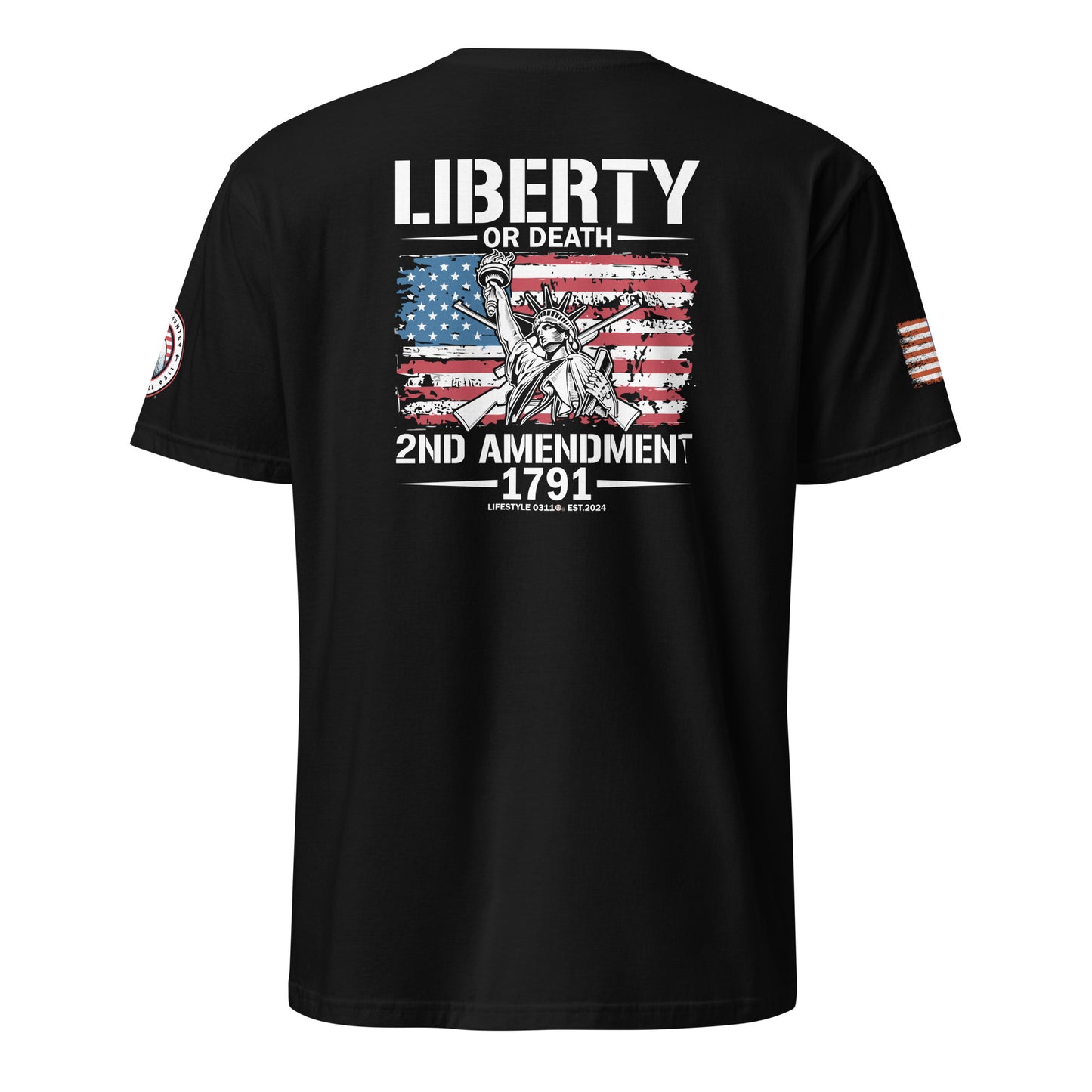 Liberty or Death  Short-Sleeve Unisex T-Shirt