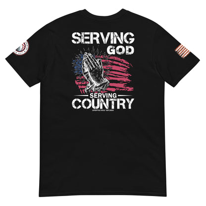 Serving God and Country Short-Sleeve Unisex T-Shirt