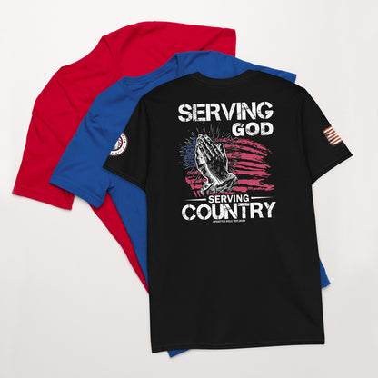 Serving God and Country Short-Sleeve Unisex T-Shirt