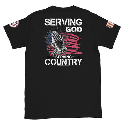 Serving God & Country 2 Short-Sleeve Unisex T-Shirt