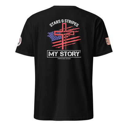 Stars & Stripes Short-Sleeve Unisex T-Shirt