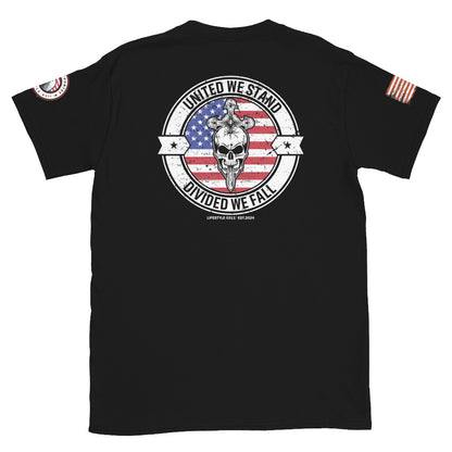 United We Stand Divided We Fall Short-Sleeve Unisex T-Shirt