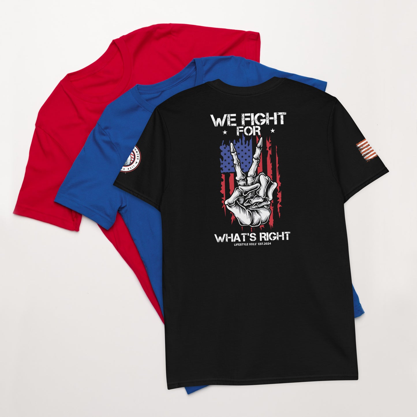 We Fight for What's Right Short-Sleeve Unisex T-Shirt