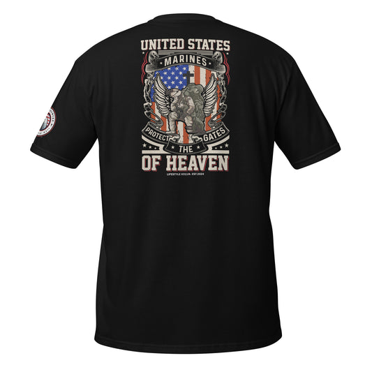 Marines Guardian of Heavens Gates Short-Sleeve Unisex T-Shirt