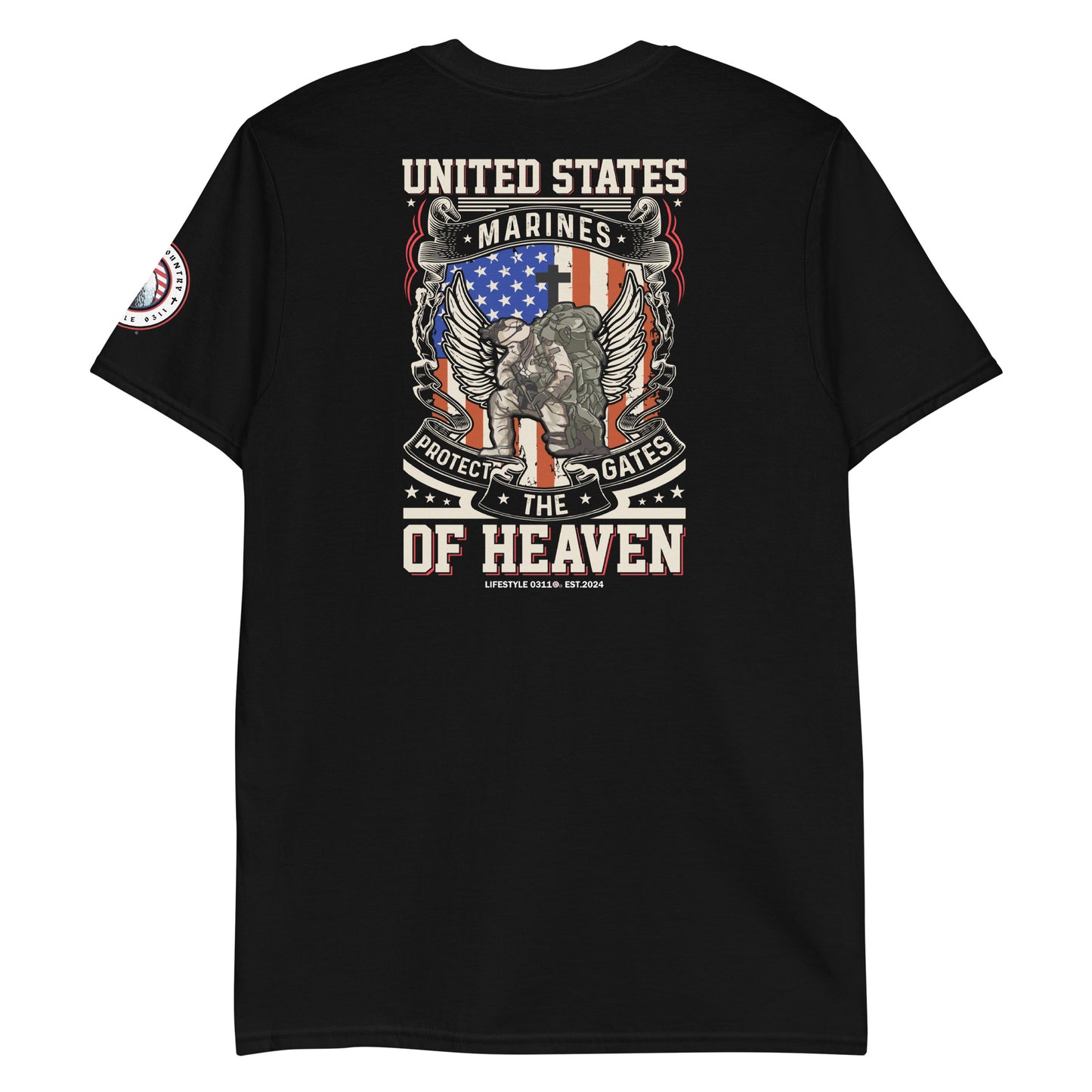 Marines Guardian of Heavens Gates Short-Sleeve Unisex T-Shirt