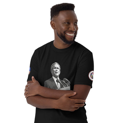 W Bush I Bet You Miss Me Now  Short-Sleeve Unisex T-Shirt