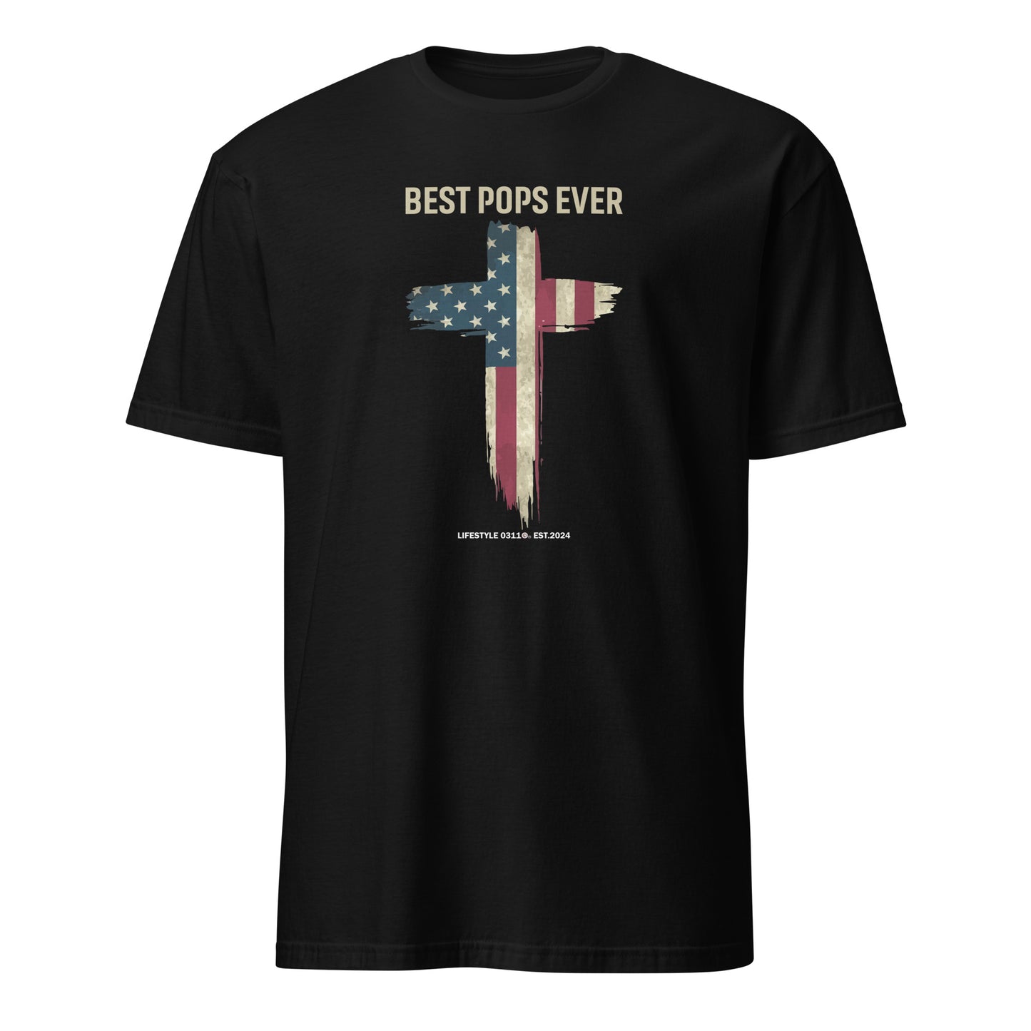 Best Pops Cross Short-Sleeve Unisex T-Shirt