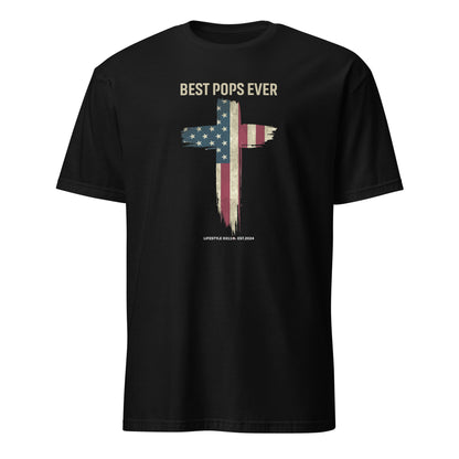 Best Pops Cross Short-Sleeve Unisex T-Shirt