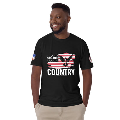 God and Country Short-Sleeve Unisex T-Shirt