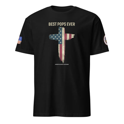 Best Pops Cross Short-Sleeve Unisex T-Shirt