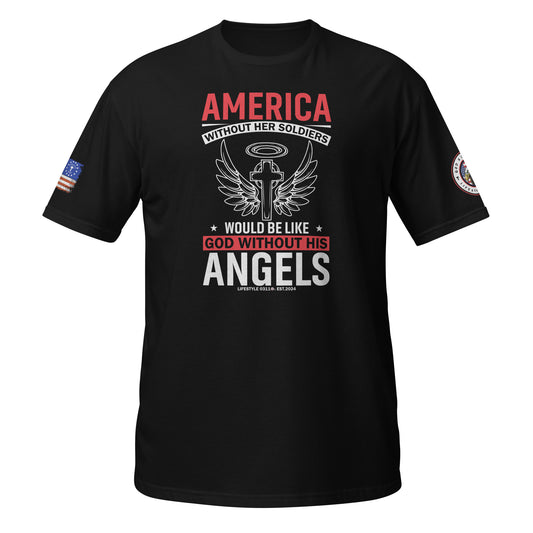 America Without Her Soldiers Short-Sleeve Unisex T-Shirt