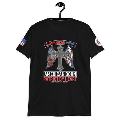 Dominican Pride American Born Short-Sleeve Unisex T-Shirt