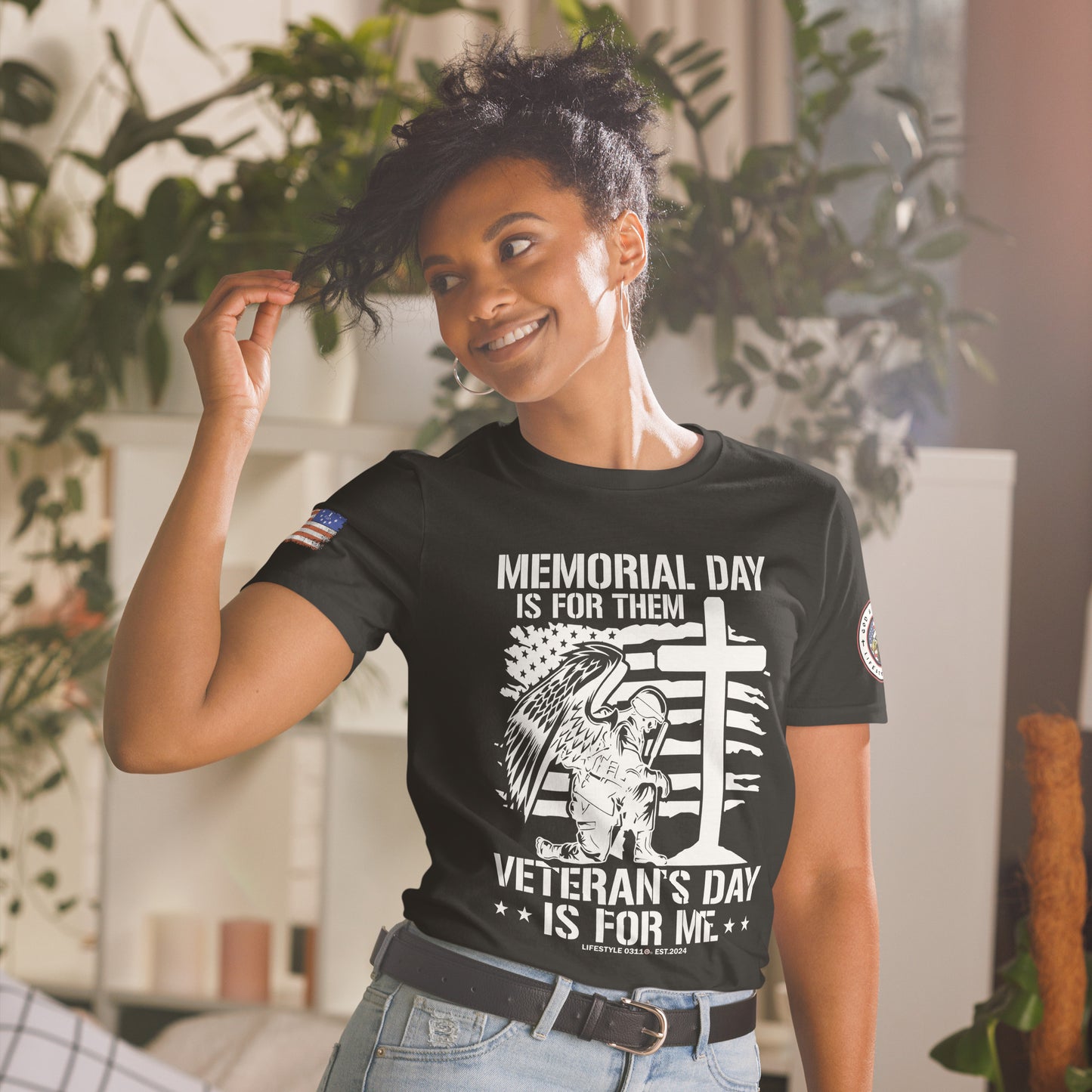 Memorial Day is for Them Short-Sleeve Unisex T-Shirt