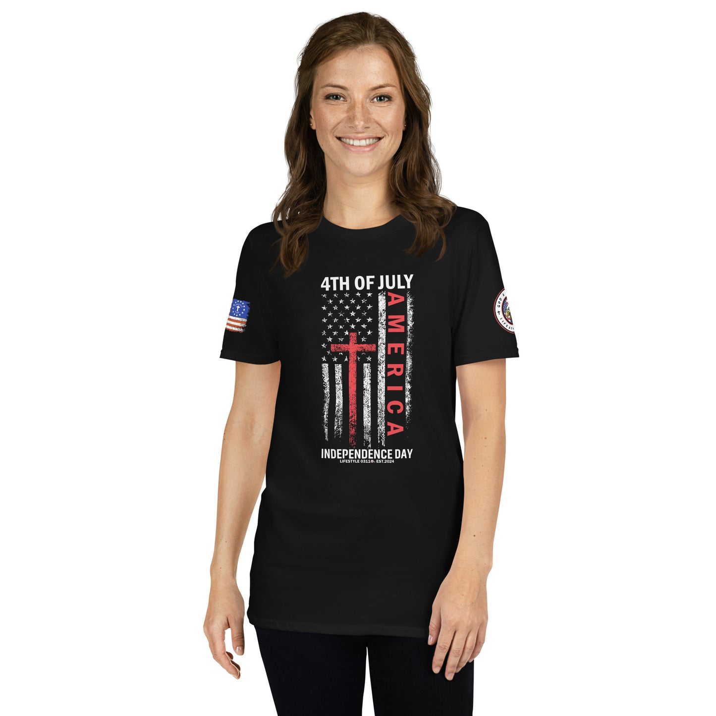 4th of July Independence Day Short-Sleeve Unisex T-Shirt