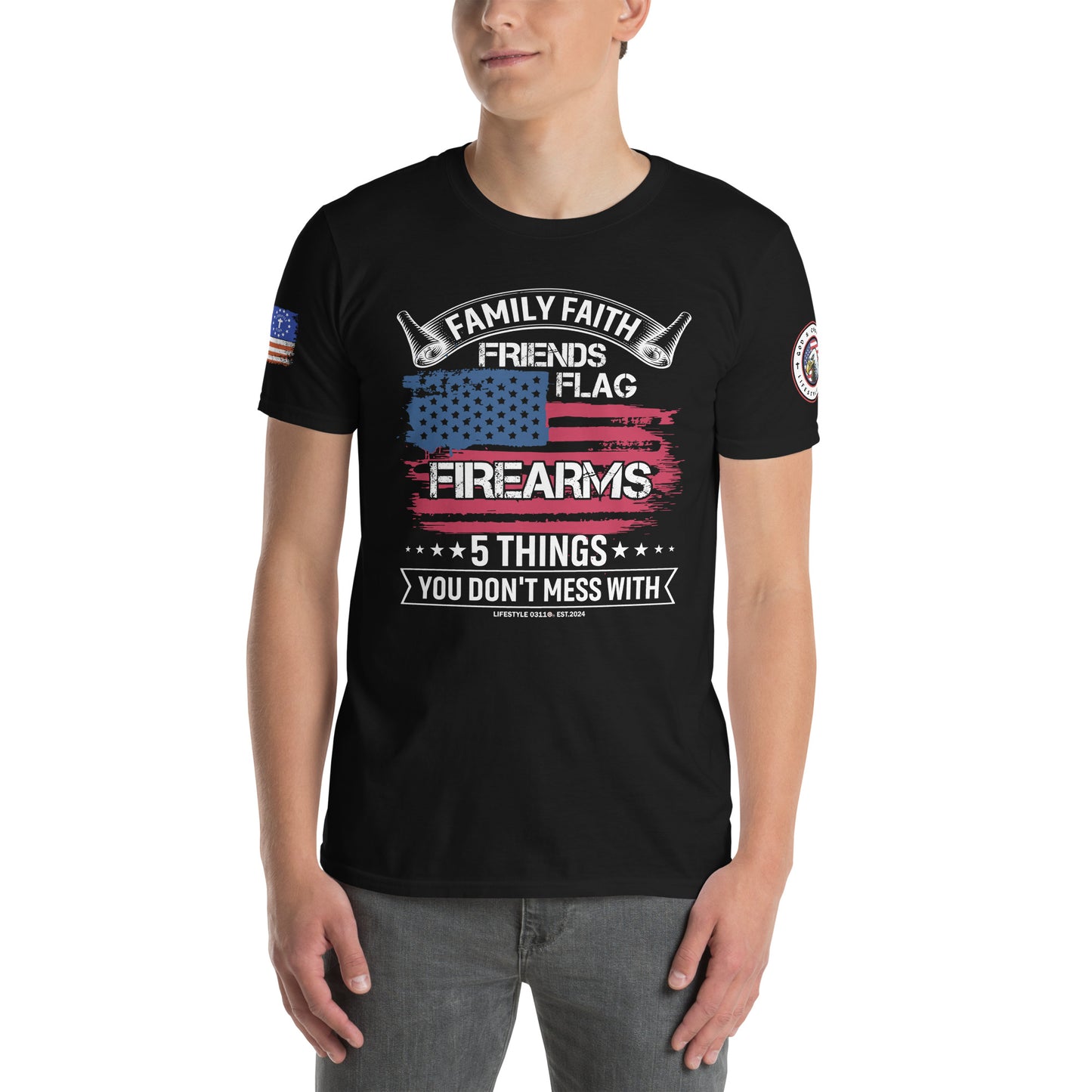 5 Things Short-Sleeve Unisex T-Shirt