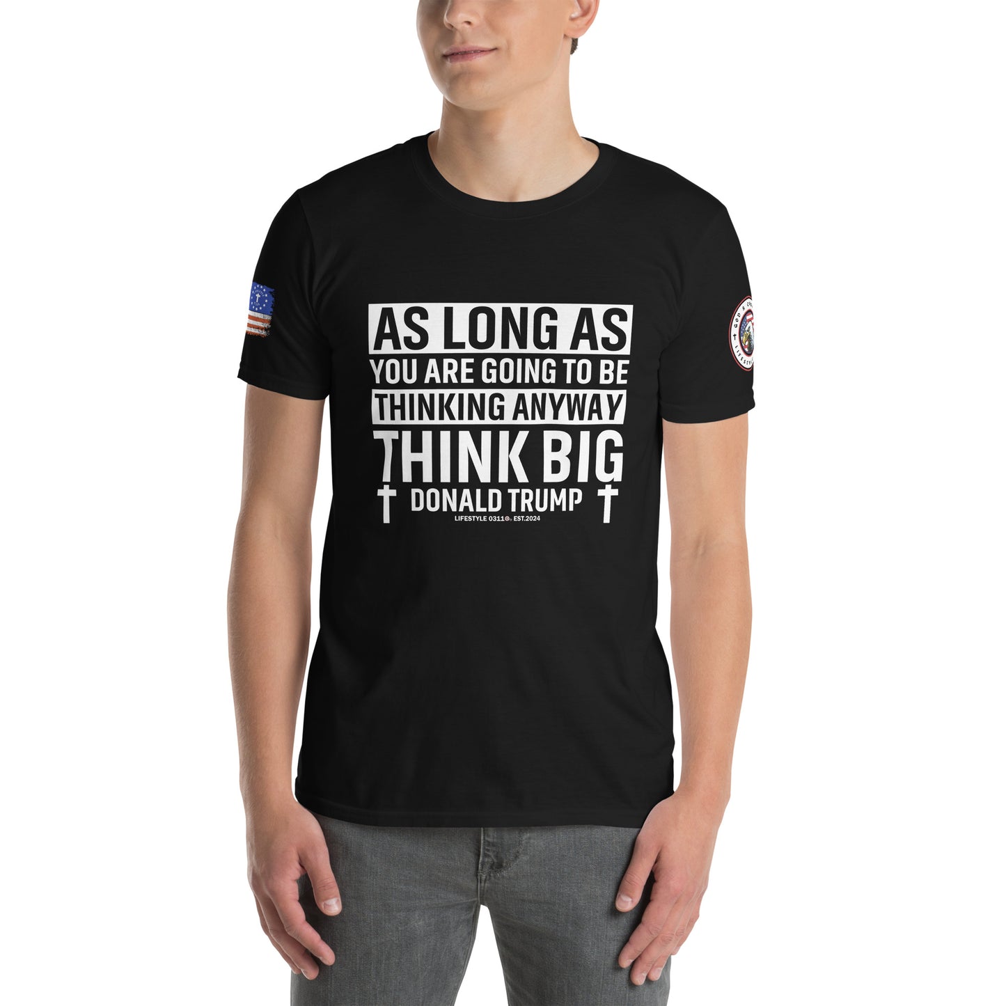 Donald Trump Quotes Short-Sleeve Unisex T-Shirt