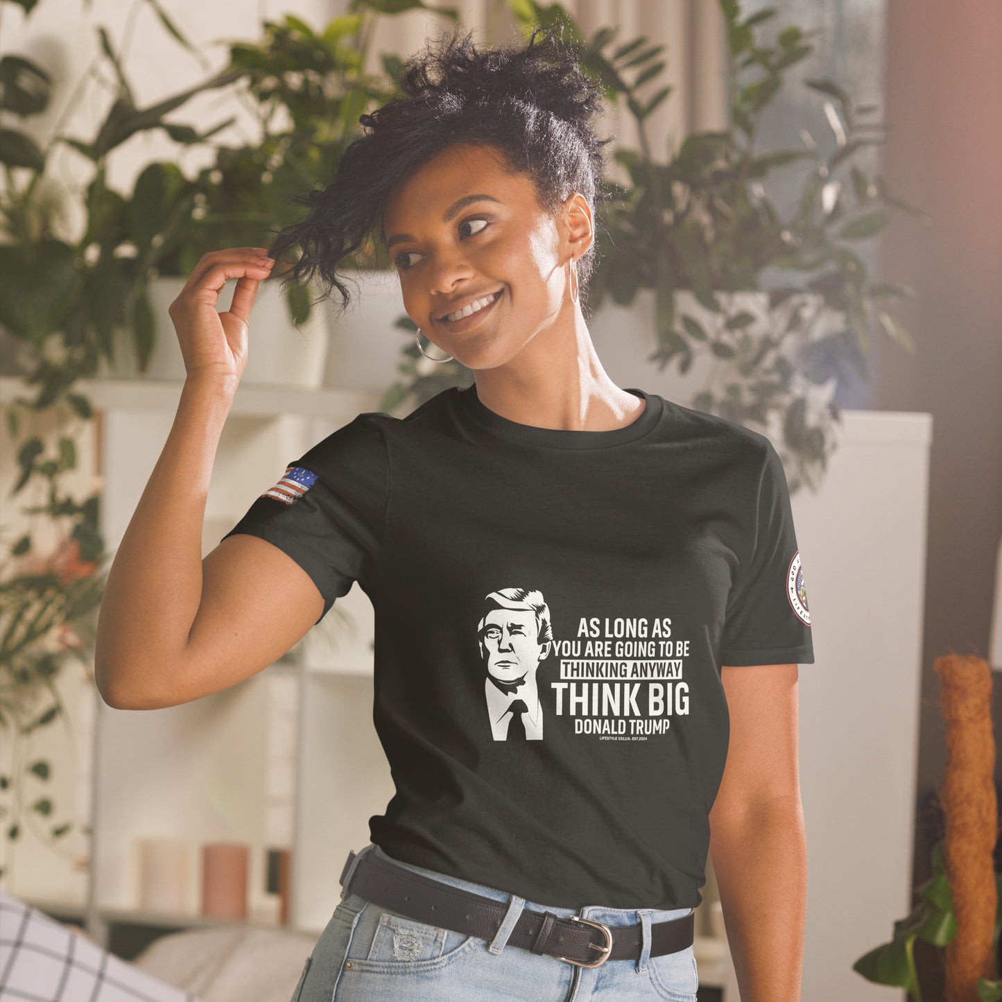 Think Big Donald Trump Short-Sleeve Unisex T-Shirt