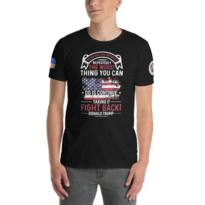 Fight Back Donald Trump Short-Sleeve Unisex T-Shirt