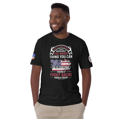 Fight Back Donald Trump Short-Sleeve Unisex T-Shirt