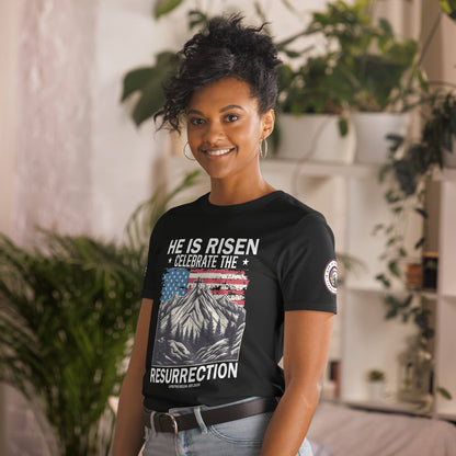 He is Risen Resurrection Short-Sleeve Unisex T-Shirt