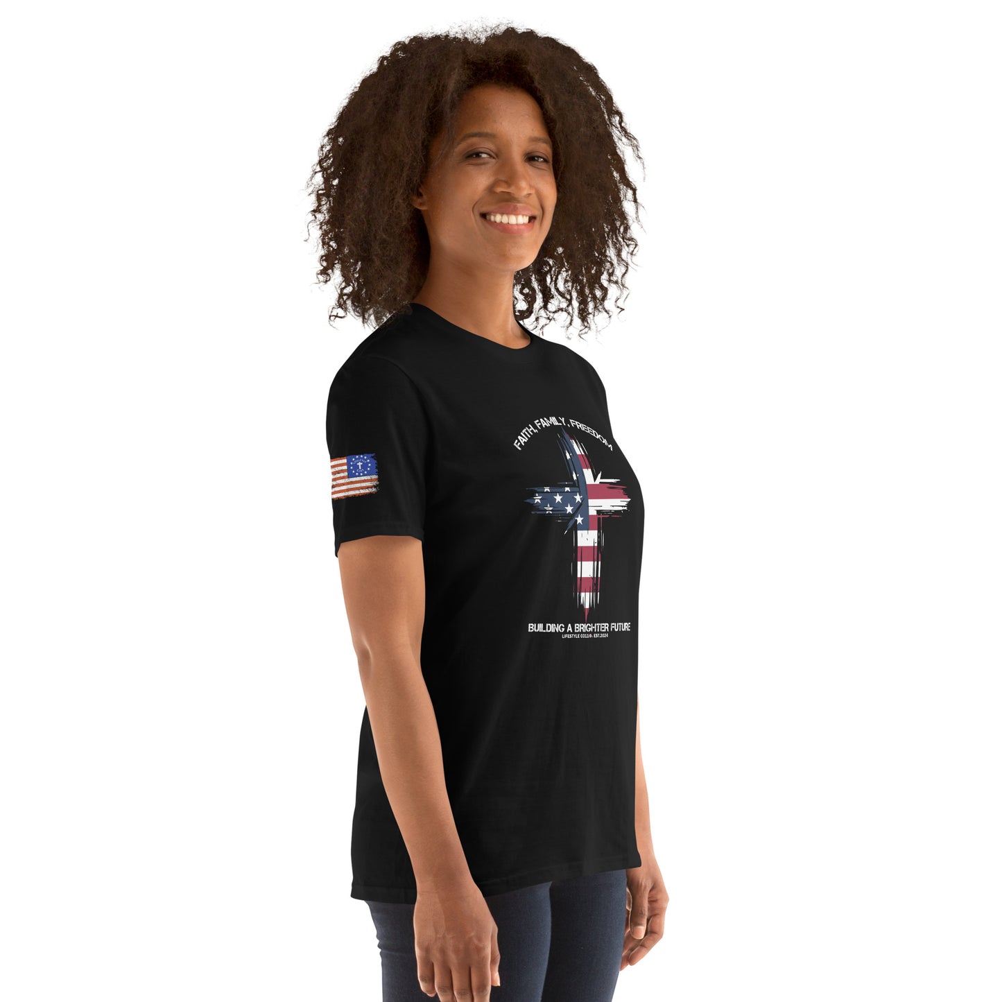 Faith, Family, Freedom Short-Sleeve Unisex T-Shirt