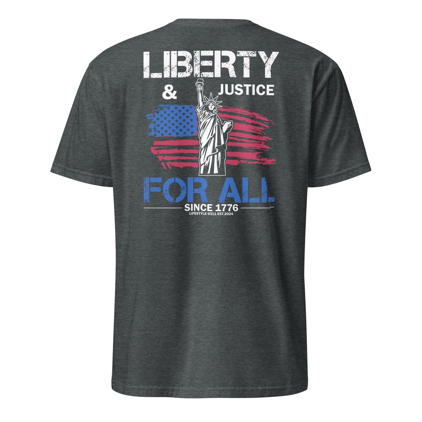 Liberty & Justice for All  Unisex t-shirt