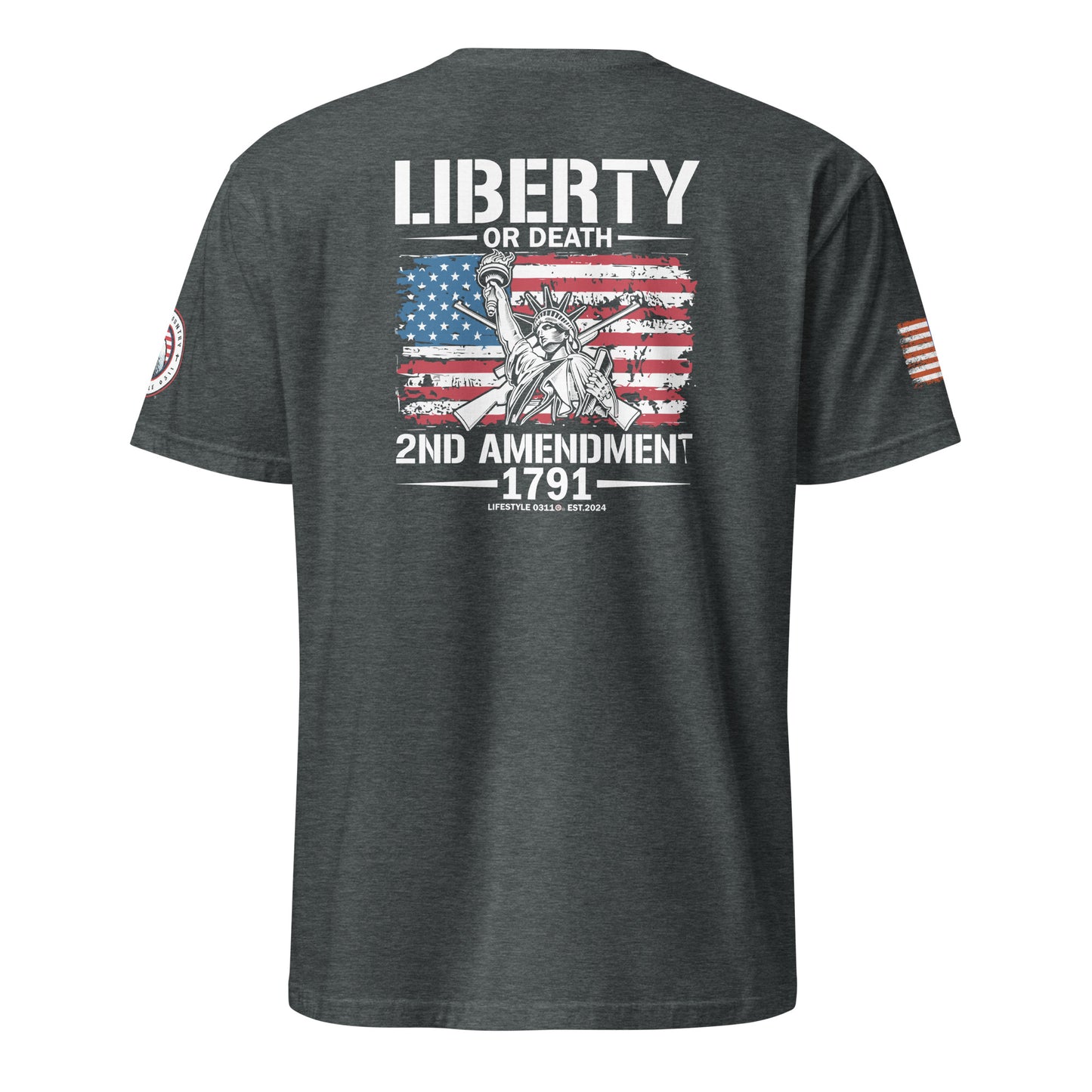 Liberty or Death  Short-Sleeve Unisex T-Shirt