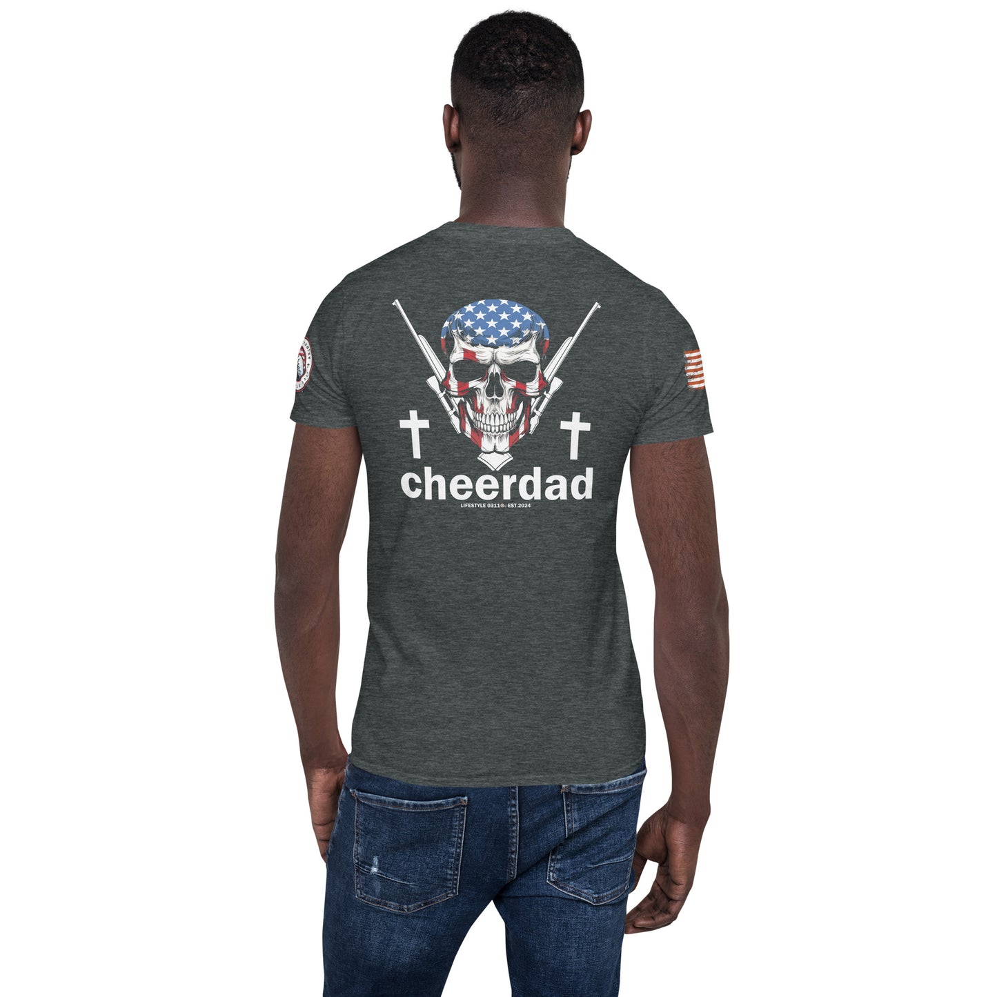 Cheer DAD Short-Sleeve Unisex T-Shirt