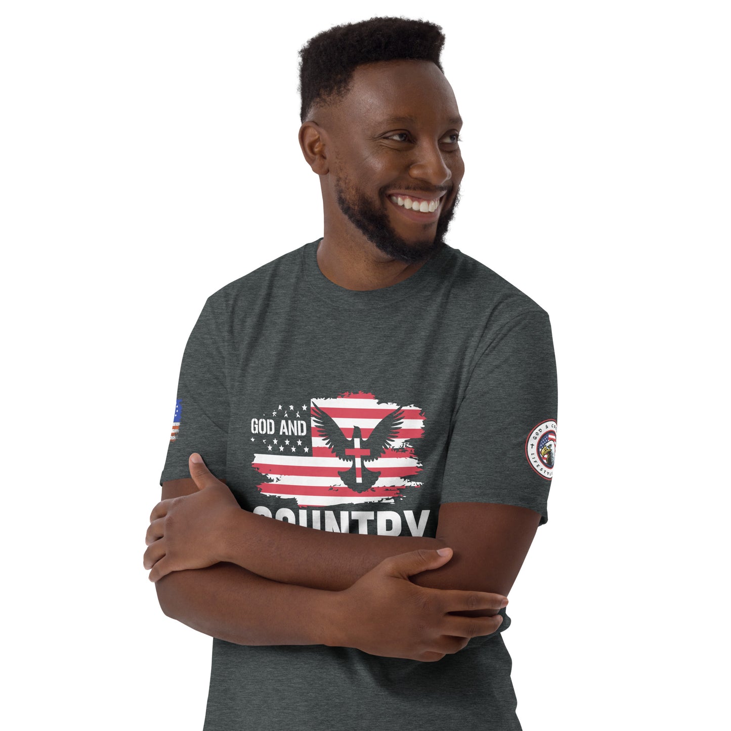 God and Country Short-Sleeve Unisex T-Shirt