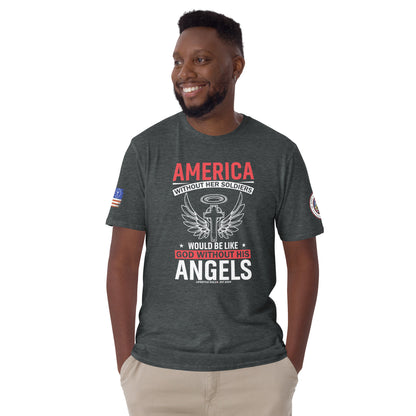 America Without Her Soldiers Short-Sleeve Unisex T-Shirt