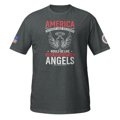 America Without Her Soldiers Short-Sleeve Unisex T-Shirt