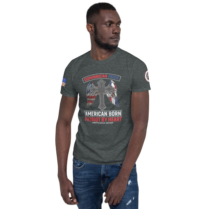 Dominican Pride American Born Short-Sleeve Unisex T-Shirt