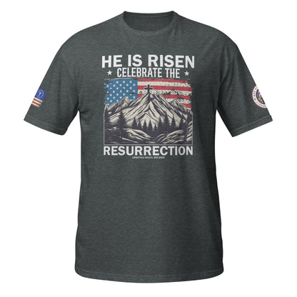 He is Risen Resurrection Short-Sleeve Unisex T-Shirt