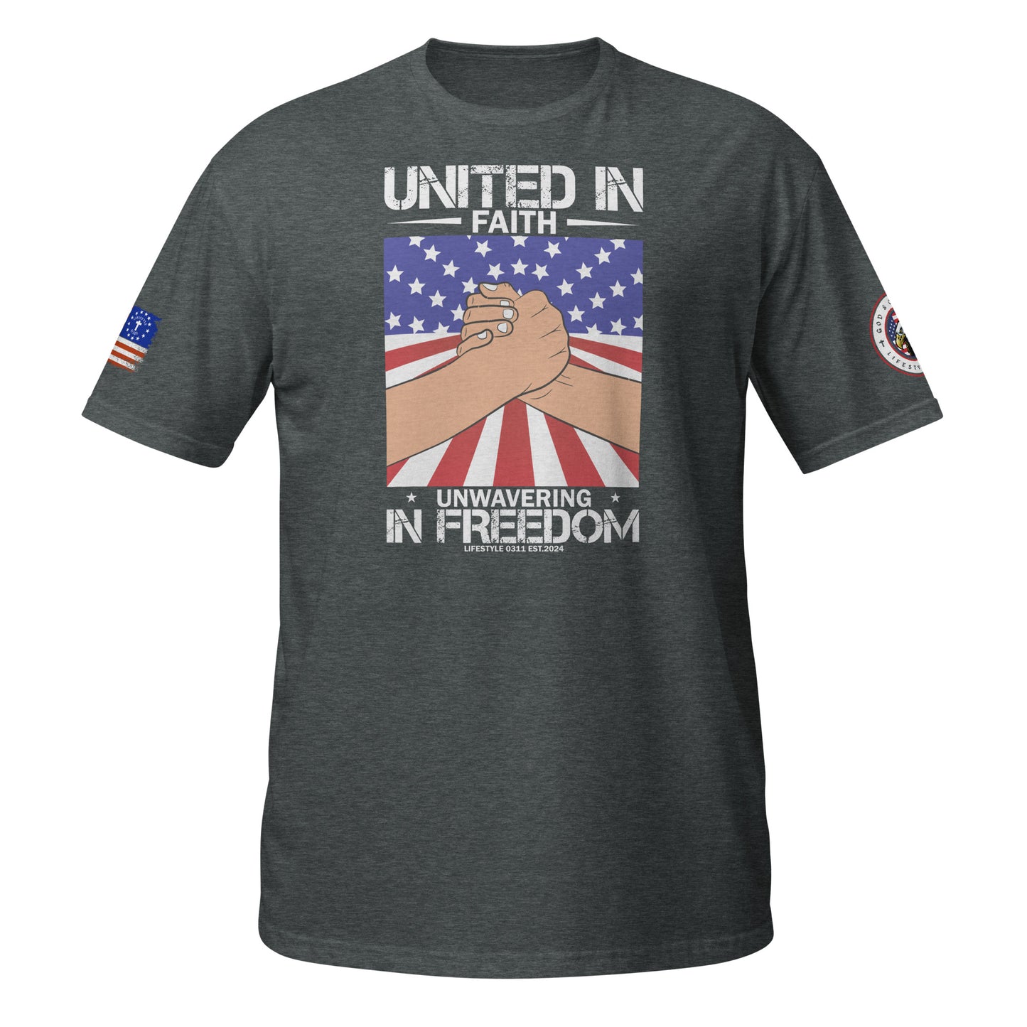 United in Faith Short-Sleeve Unisex T-Shirt