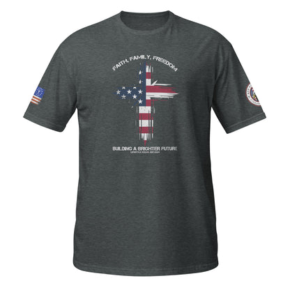 Faith, Family, Freedom Short-Sleeve Unisex T-Shirt