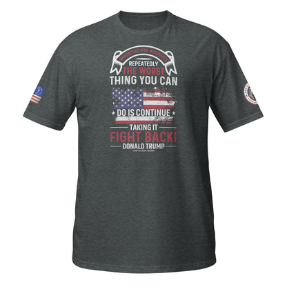 Fight Back Donald Trump Short-Sleeve Unisex T-Shirt