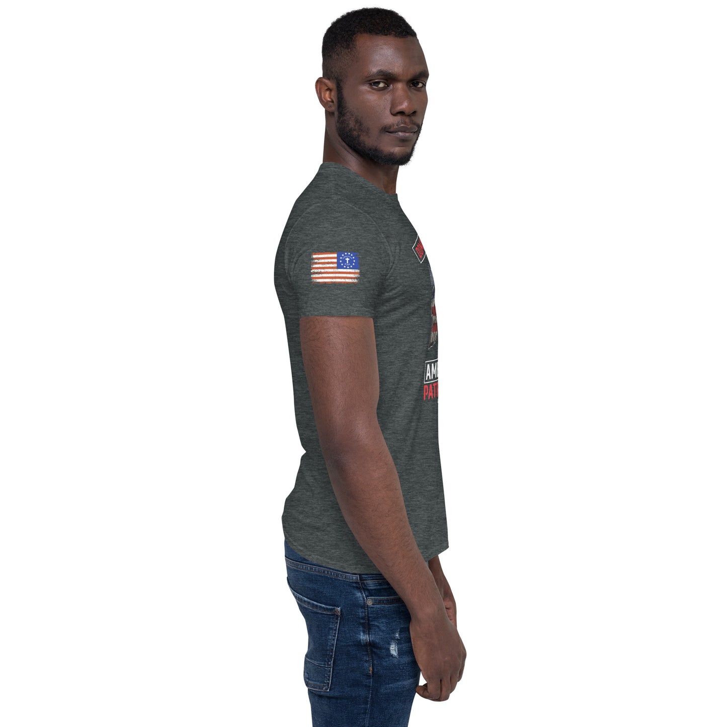 Dominican Pride American Born Short-Sleeve Unisex T-Shirt