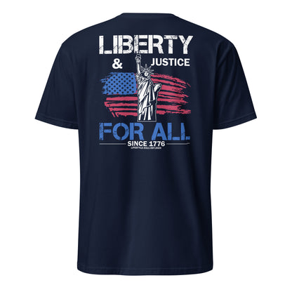 Liberty & Justice for All  Unisex t-shirt