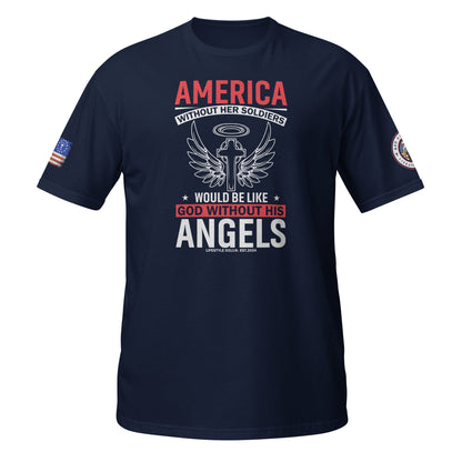 America Without Her Soldiers Short-Sleeve Unisex T-Shirt