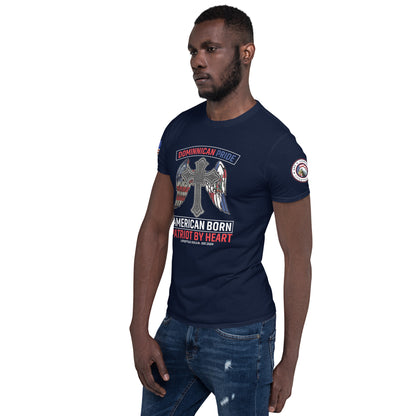 Dominican Pride American Born Short-Sleeve Unisex T-Shirt