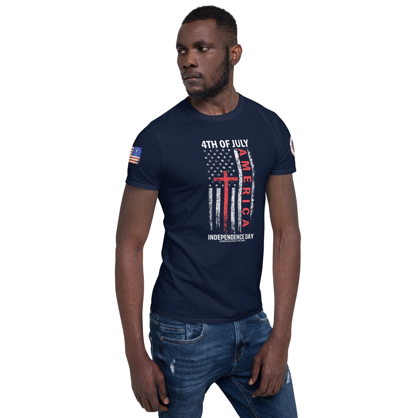 4th of July Independence Day Short-Sleeve Unisex T-Shirt