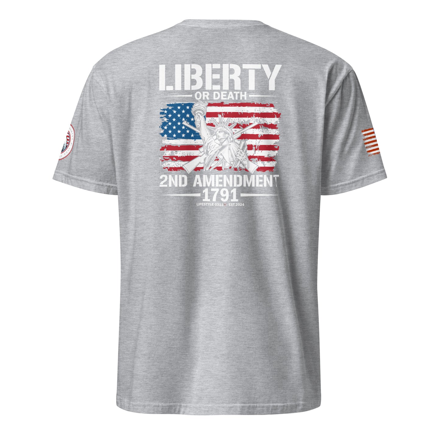 Liberty or Death  Short-Sleeve Unisex T-Shirt