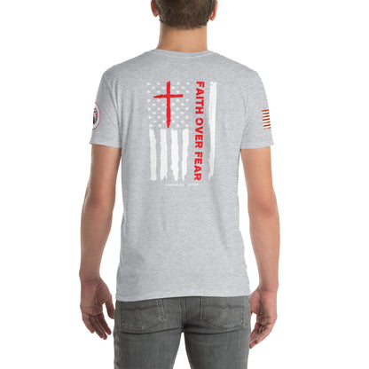 Faith over Fear Short-Sleeve Unisex T-Shirt