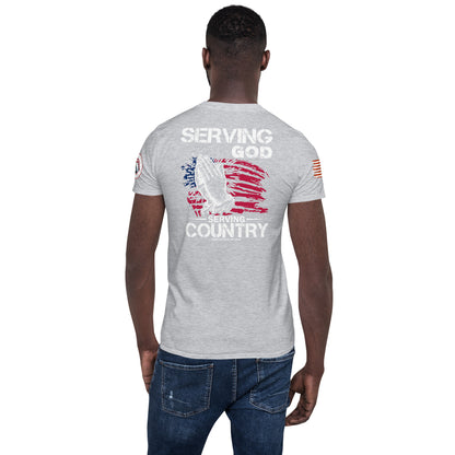 Serving God & Country 2 Short-Sleeve Unisex T-Shirt