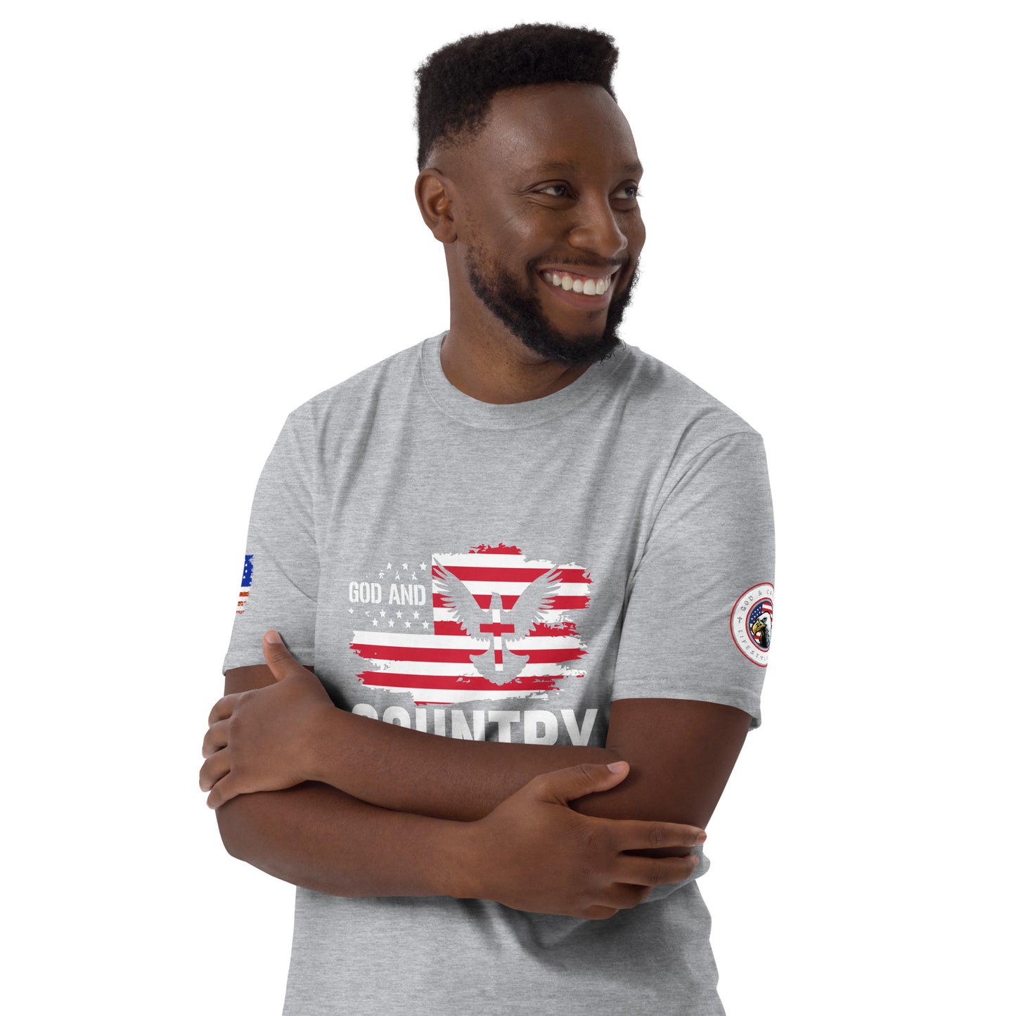 God and Country Short-Sleeve Unisex T-Shirt